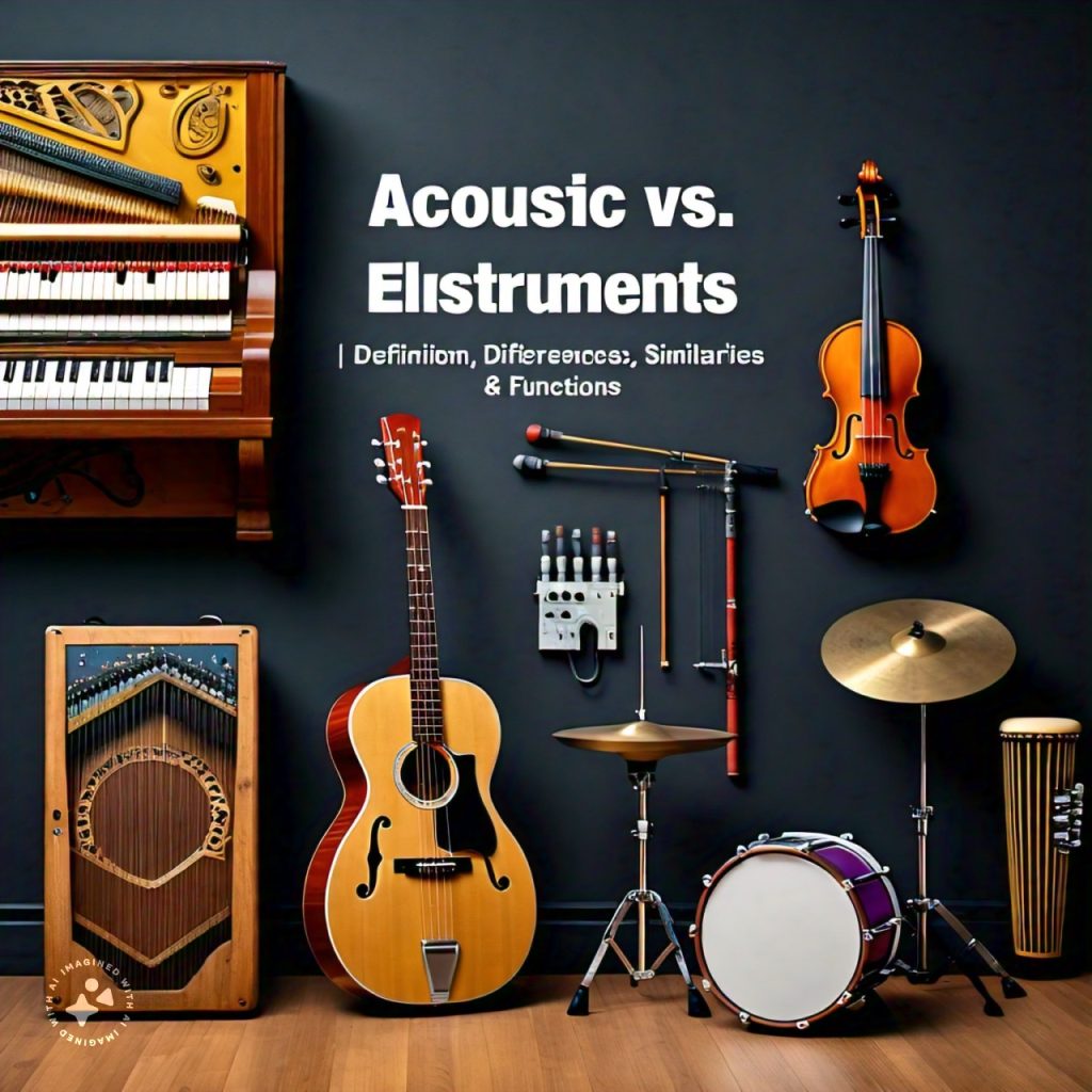 Acoustic vs. Electric Instruments | Definition, Differences, Similarities & Functions